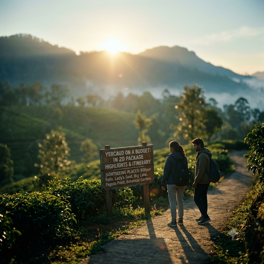 Yercaud on a Budget: 1N 2D Package Highlights & Itinerary